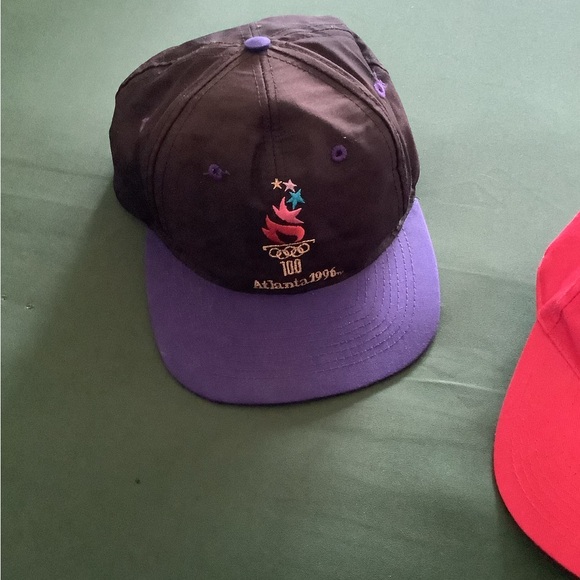 Vintage New Atlanta 1996 Olympics Hat & Advance Auto Parts Baseball Cap. - Picture 11 of 13